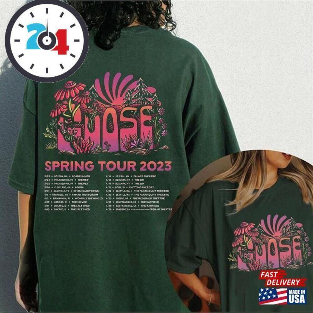 Goose Spring Tour Jam Band Concert Fan Unisex T-Shirt
